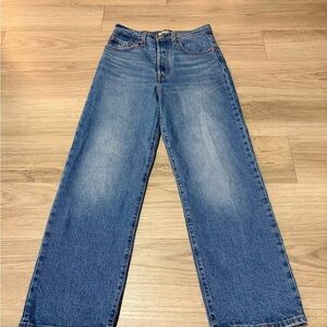 Levi’s Ribcage straight ankle